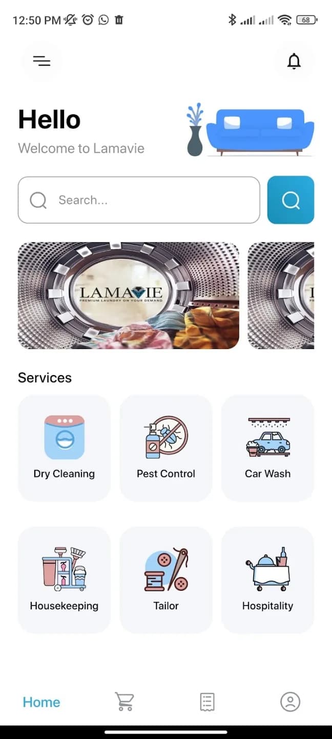 Lamavie app screenshot